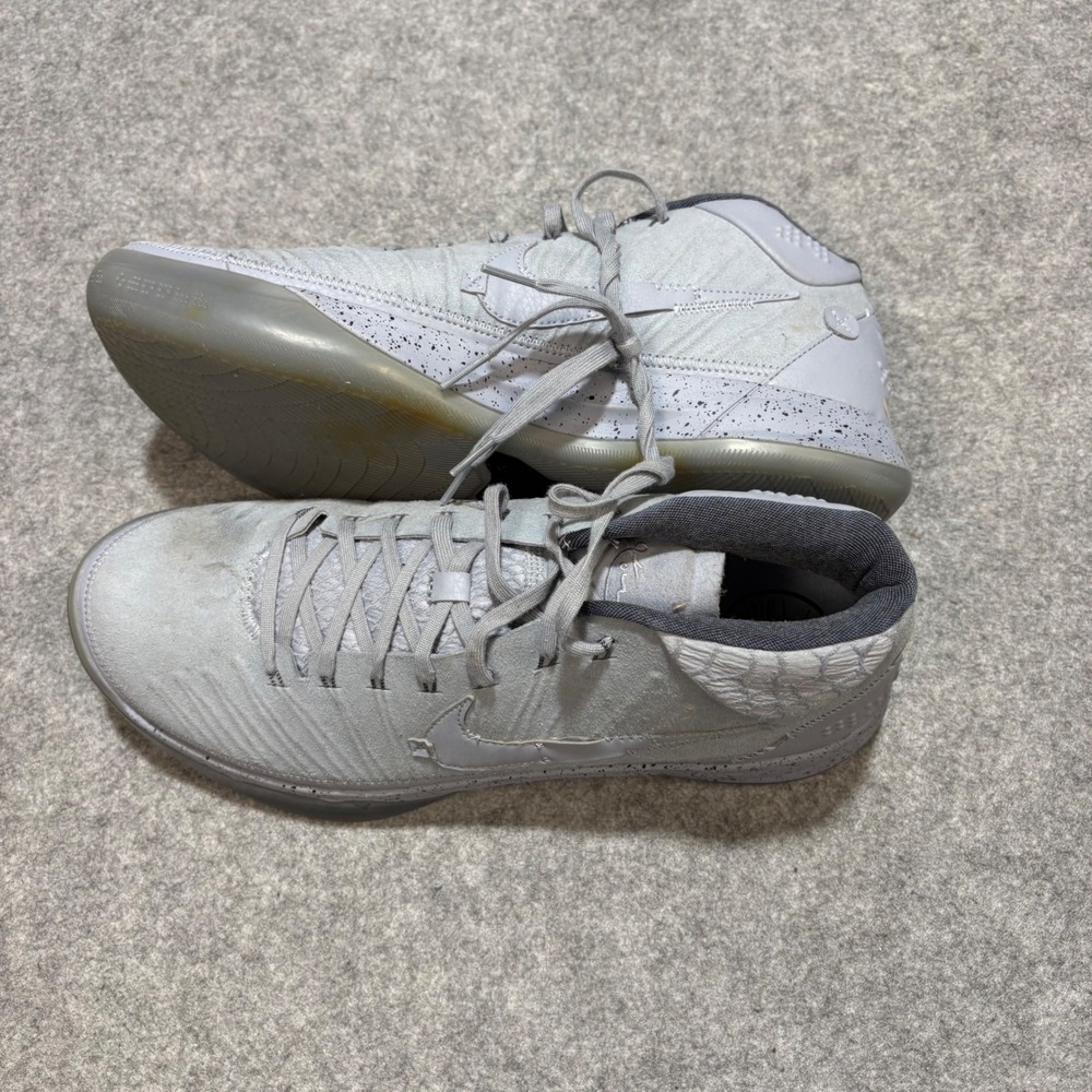 Nike Kobe AD Mid Grey Snake Basketball Shoes 922482-002 Mens 12